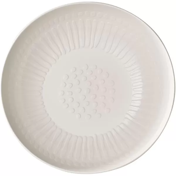 Villeroy &amp; Boch it's my match powder Serving Bowl : Blossom, 10.25 in, Premium Porcelain, White/Pink
