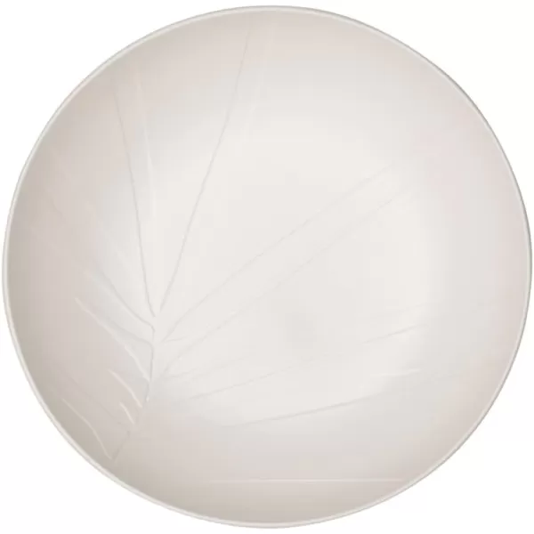 Villeroy &amp; Boch it's my match powder Serving Bowl : Blossom, 10.25 in, Premium Porcelain, White/Pink
