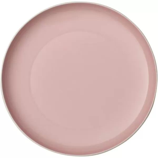 Villeroy &amp; Boch it's my match powder Serving Bowl : Blossom, 10.25 in, Premium Porcelain, White/Pink