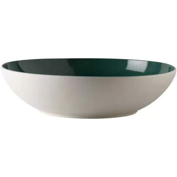 Villeroy &amp; Boch it's my match powder Serving Bowl : Blossom, 10.25 in, Premium Porcelain, White/Pink