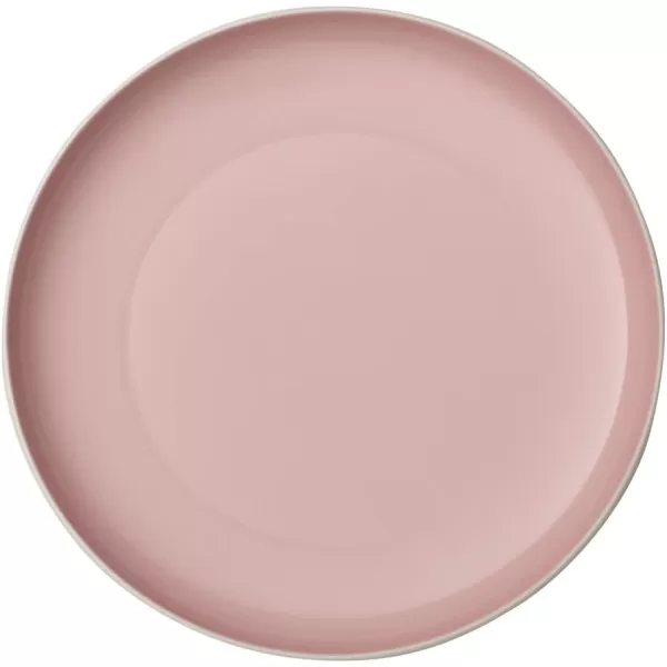 Villeroy &amp; Boch it's my match powder Serving Bowl : Blossom, 10.25 in, Premium Porcelain, White/Pink