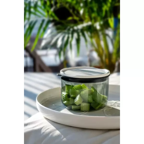 Villeroy &amp; Boch like ToGo &amp; ToStay - lunch box, 13 x 9.5 cm, premium porcelain, round, Mint green