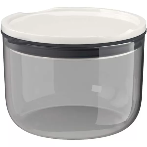 Villeroy &amp; Boch like ToGo &amp; ToStay - lunch box, 13 x 9.5 cm, premium porcelain, round, Mint green