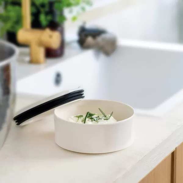 Villeroy &amp; Boch like ToGo &amp; ToStay - lunch box, 13 x 9.5 cm, premium porcelain, round, Mint green