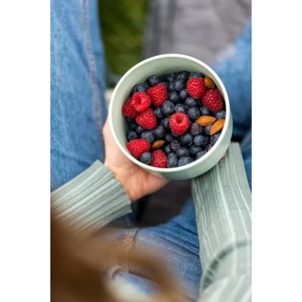 Villeroy &amp; Boch like ToGo &amp; ToStay - lunch box, 13 x 9.5 cm, premium porcelain, round, Mint green