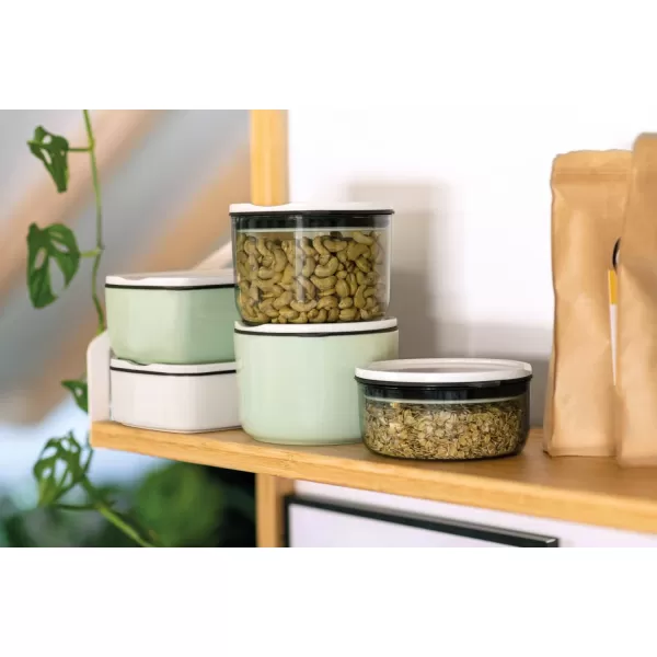 Villeroy &amp; Boch like ToGo &amp; ToStay - lunch box, 13 x 9.5 cm, premium porcelain, round, Mint green