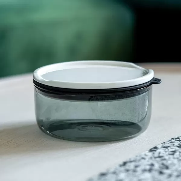 Villeroy &amp; Boch like ToGo &amp; ToStay - lunch box, 13 x 9.5 cm, premium porcelain, round, Mint green