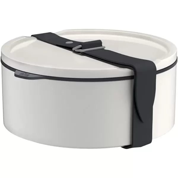 Villeroy &amp; Boch like ToGo &amp; ToStay - lunch box, 13 x 9.5 cm, premium porcelain, round, Mint green