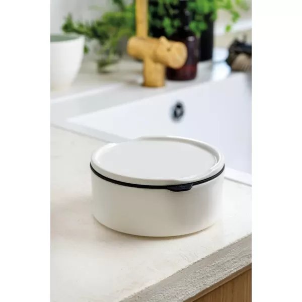 Villeroy &amp; Boch like ToGo &amp; ToStay - lunch box, 13 x 9.5 cm, premium porcelain, round, Mint green