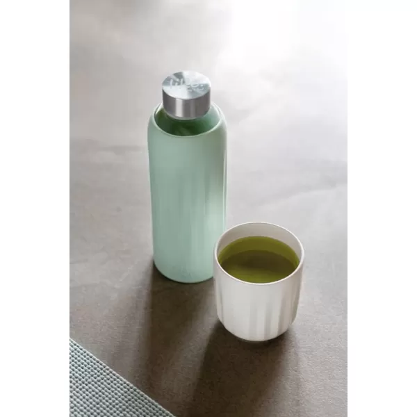 Villeroy &amp; Boch like ToGo &amp; ToStay - lunch box, 13 x 9.5 cm, premium porcelain, round, Mint green