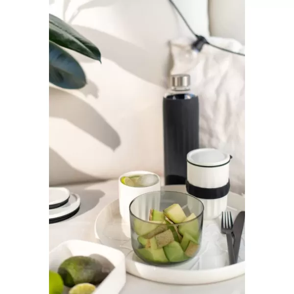 Villeroy &amp; Boch like ToGo &amp; ToStay - lunch box, 13 x 9.5 cm, premium porcelain, round, Mint green