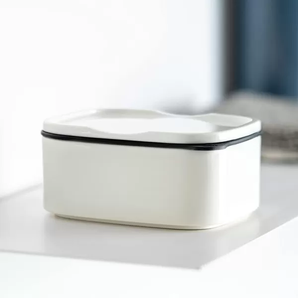 Villeroy &amp; Boch like group 10-4869-9412 Lunchbox, Porcelain, 280 milliliters, White, 13 x 10 x 6 cm