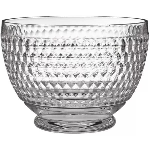 Villeroy &amp; Boch 11-7299-0883 Boston, Elegant, Decorative Candlestick for Taper Candles, Crystal, Transparent, 9.4 cm, Glass, 215MM