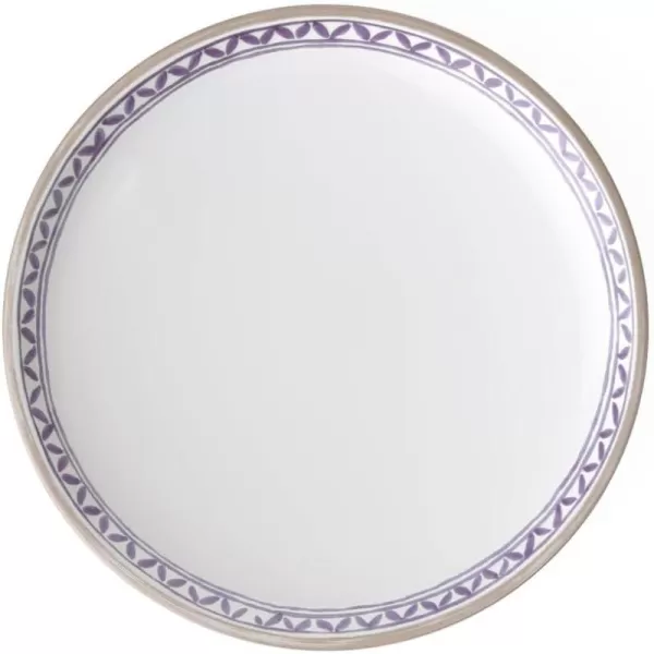 Villeroy &amp; Boch Artesano Provencal Lavender Dinner Plate : Floral, 10.5 in, White/Multicolored