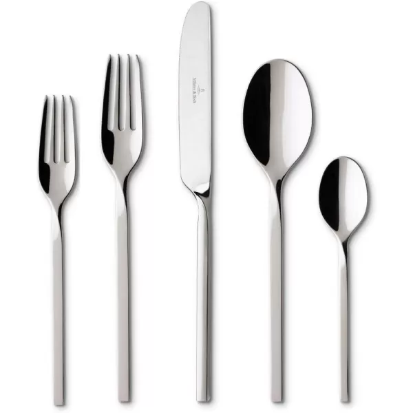 Villeroy &amp; Boch Blacksmith 60-Piece Flatware Set, Service for 12