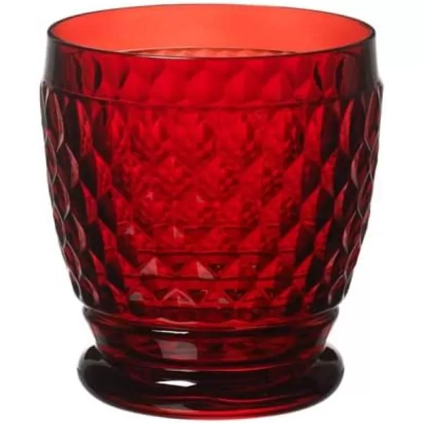 Villeroy &amp; Boch - Boston Lavender red wine glass, crystal glass coloured purple, capacity 200 ml