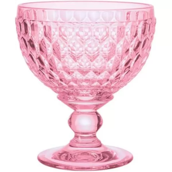 Villeroy &amp; Boch Boston col Bowl, Extravagant, Elegant Sparkling Wine and Champagne, Crystal Glass, Blue, 400 ml