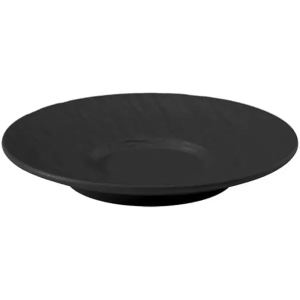 Villeroy &amp; Boch Manufacture Rock Espresso Cup Saucer, 4.75 in, Premium Porcelain, Gray