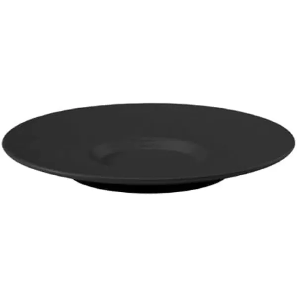 Villeroy &amp; Boch Manufacture Rock Espresso Cup Saucer, 4.75 in, Premium Porcelain, Gray