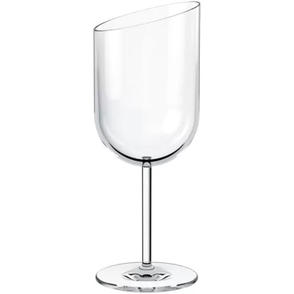 Villeroy &amp; Boch New Moon Set, 4 Pieces, Elegant, Modern Red Wine Day Use, Crystal Glass, Transparent, Dishwasher Safe