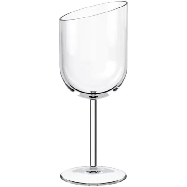 Villeroy &amp; Boch New Moon Set, 4 Pieces, Elegant, Modern Red Wine Day Use, Crystal Glass, Transparent, Dishwasher Safe