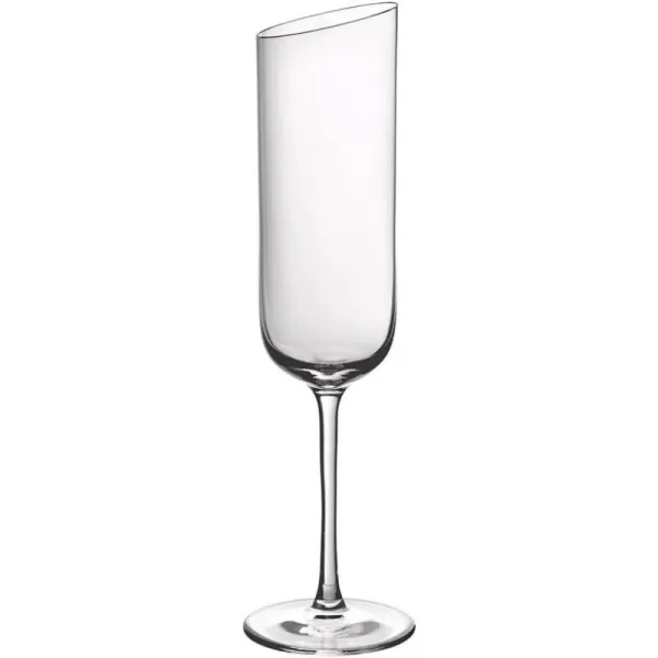 Villeroy &amp; Boch New Moon Set, 4 Pieces, Elegant, Modern Red Wine Day Use, Crystal Glass, Transparent, Dishwasher Safe