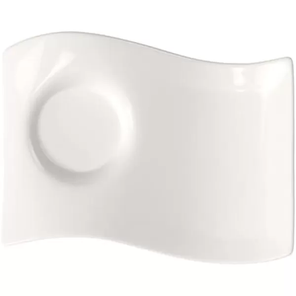 Villeroy &amp; Boch New Wave Cafe Large Party Plate, 8.5 x 6.5 in, White, 1 Count )