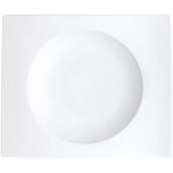 Villeroy &amp; Boch New Wave Large Rectangular Dinner Plate, 15.5 x 9.75 in, White
