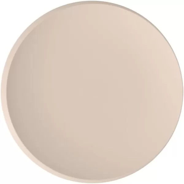 Villeroy &amp; Boch - NewMoon Beige flat Plate, Beige Plate in Premium Porcelain