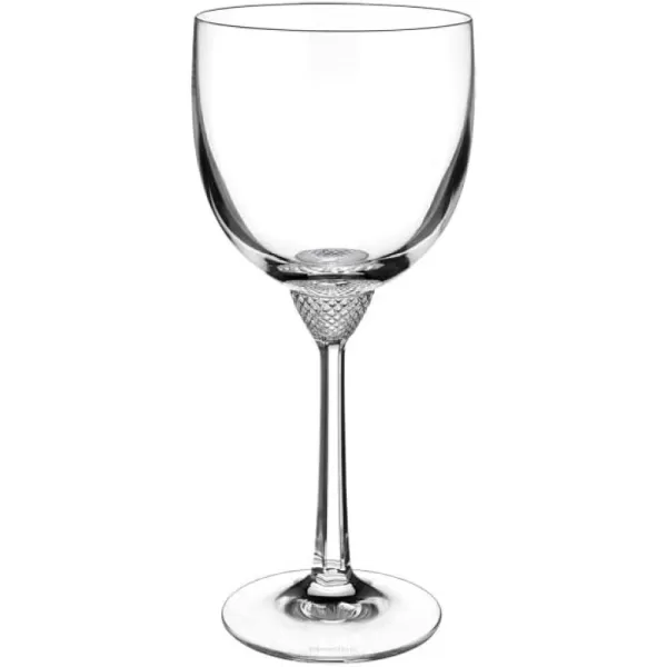 Villeroy &amp; Boch Octavie Goblet, 12.5 oz, Crystal Glass, Transparent