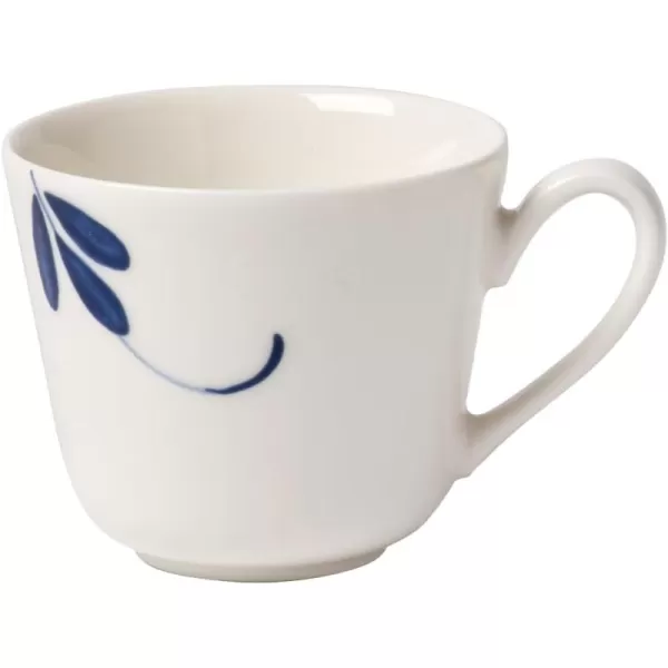 Villeroy &amp; Boch Old Luxembourg Brindille Espresso Cup Saucer, 4.75 in, White/Blue