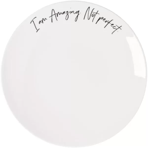 Villeroy &amp; Boch - Statement Breakfast Plate Amazing not perfect 21 x 21 x 2.5 cm, Porcelain Plate White
