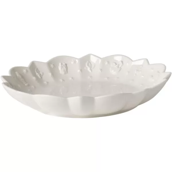 Villeroy &amp; Boch Toy's Delight Footed Individual Bowl, Porcelain, White/Colourful, Small