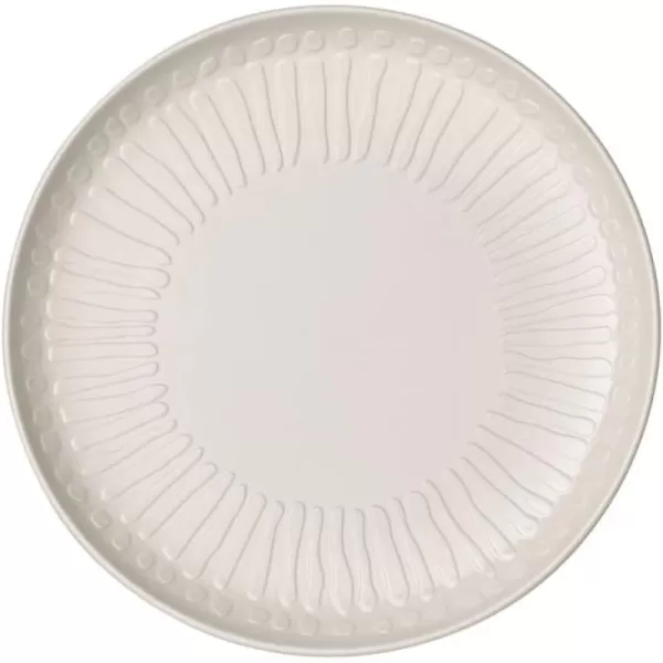 Villeroy &amp; Boch it's my match powder Serving Bowl : Blossom, 10.25 in, Premium Porcelain, White/Pink