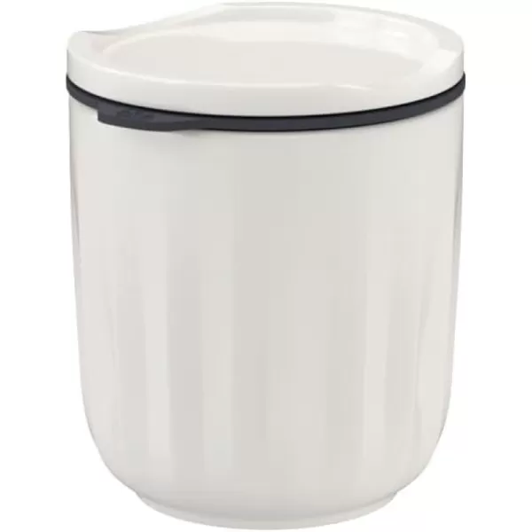 Villeroy &amp; Boch like ToGo &amp; ToStay - lunch box, 13 x 9.5 cm, premium porcelain, round, Mint green