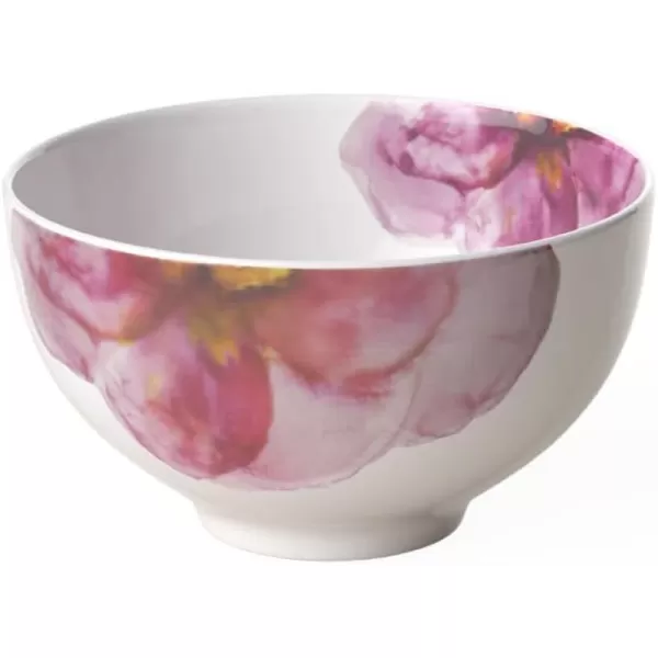 like. by Villeroy &amp; Boch Rose Garden Mug, 340 ml, Premium Porcelain, White/Pink, Floral