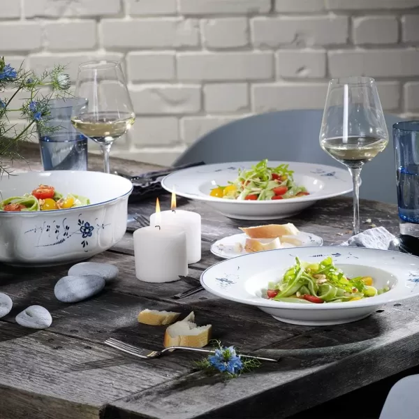 Villeroy &amp; Boch 1023953170 Petite Fleur Bowl, 21 cm, Premium Porcelain, White/Colourful