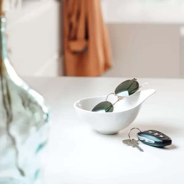 Villeroy &amp; Boch 1034203810 Flow Individual Bowl, 6.25 x 5 in, White