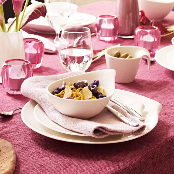 Villeroy &amp; Boch 1034203810 Flow Individual Bowl, 6.25 x 5 in, White