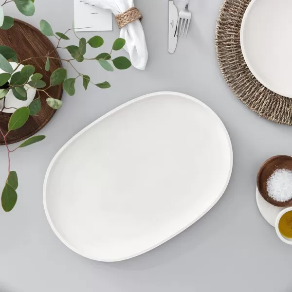 Villeroy &amp; Boch Artesano Original Antipasti Plate : Acacia Wood, 11 in, Brown