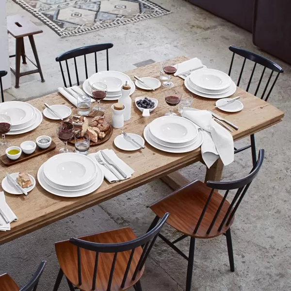 Villeroy &amp; Boch Artesano Original Antipasti Plate : Acacia Wood, 11 in, Brown