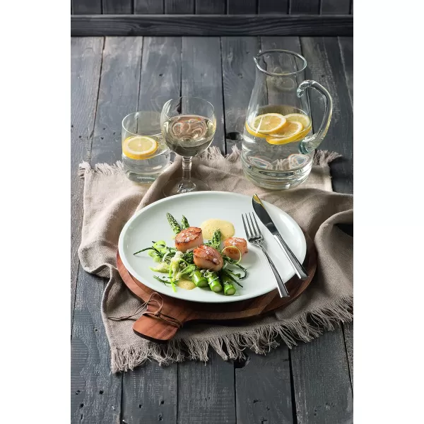 Villeroy &amp; Boch Artesano Original Antipasti Plate : Acacia Wood, 11 in, Brown