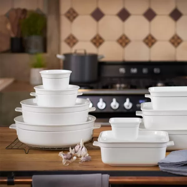 Villeroy &amp; Boch Clever Cooking Round Baking Dish, 11 in, White