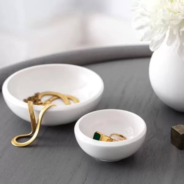 Villeroy &amp; Boch NewMoon BOL Modern Bowl for Cereals, soups, Salad or Desserts Made of Premium Porcelain, Dishwasher Safe, White, 750 ml