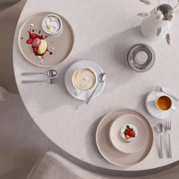Villeroy &amp; Boch - NewMoon mug with handle, modern cup for tea and coffee, premium porcelain, white, dishwasher safe 12,5X9X9,5CM