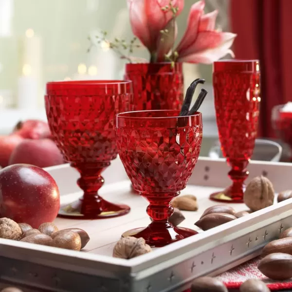 Villeroy &amp; Boch Red Boston 13.5-Oz. Goblet