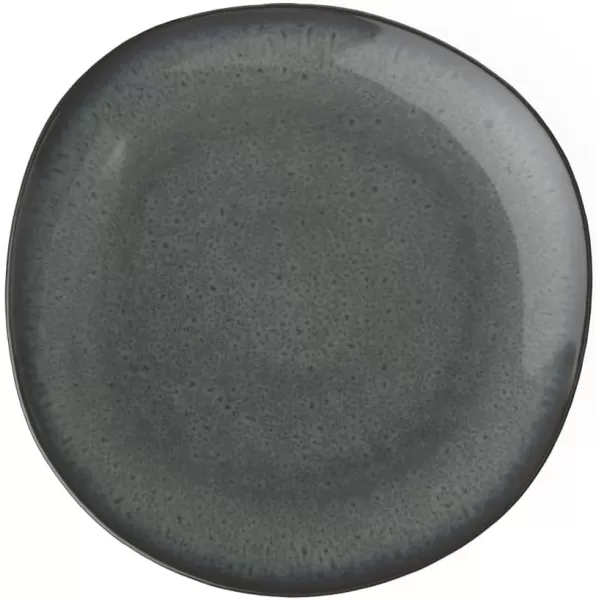 Villeroy &amp; Boch like Lave Gris | Stoneware Dinner Plate | Dishwasher Safe | Grey 11x1 in