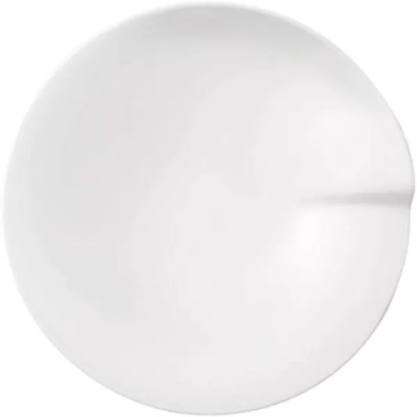 Pasta Passion Medium Pasta Plate Set of 2 by Villeroy &amp; Boch - Premium Porcelain - Made in Germany - Dishwasher and Microwave Safe - 10.75 Inches ,White)