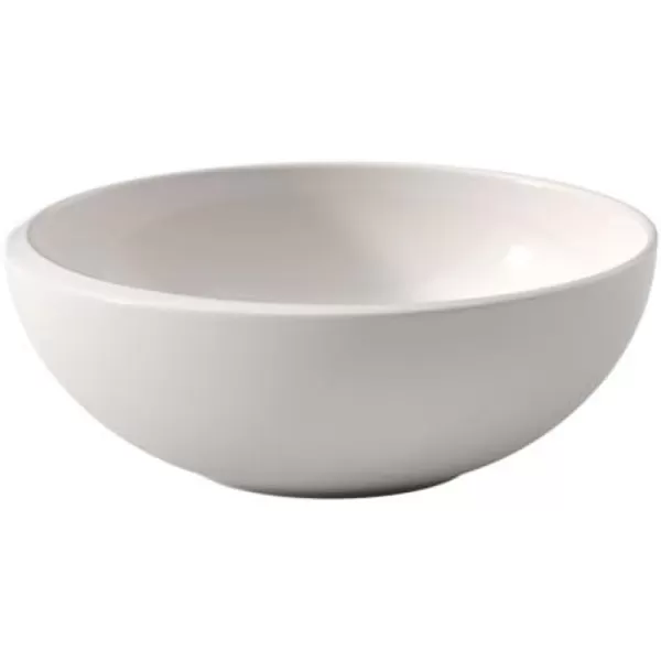 Villeroy &amp; Boch NewMoon BOL Modern Bowl for Cereals, soups, Salad or Desserts Made of Premium Porcelain, Dishwasher Safe, White, 750 ml