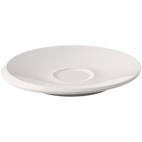 Villeroy &amp; Boch - NewMoon mug with handle, modern cup for tea and coffee, premium porcelain, white, dishwasher safe 12,5X9X9,5CM